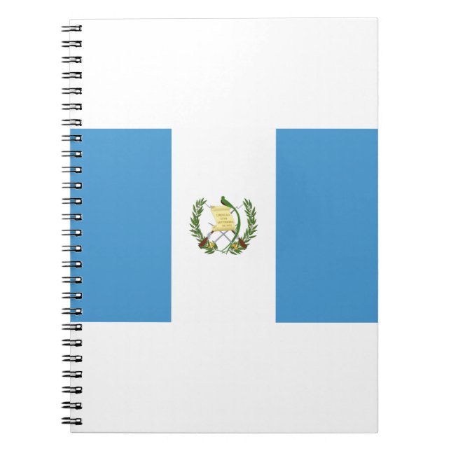 Flagge Guatemalas Notizblock (Vorderseite)