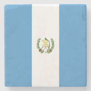 Flagge Guatemalas Steinuntersetzer