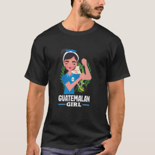 Flagge Guatemalas Stolz der Guatemalteken Guatemal T-Shirt