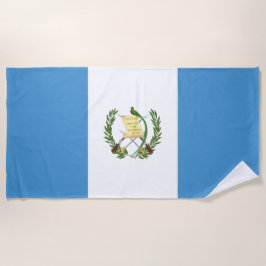 Flagge Guatemalas Strandtuch