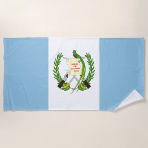 Flagge Guatemalas Strandtuch