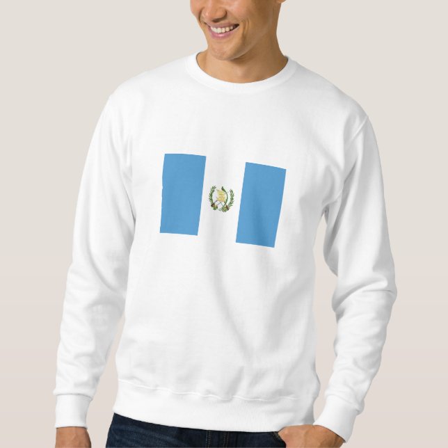 Flagge Guatemalas Sweatshirt (Vorderseite)