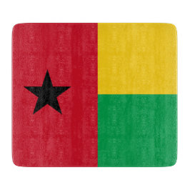 Flagge Guinea-Bissau Schneidebrett