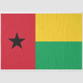 Flagge Guinea-Bissau Seidenpapier