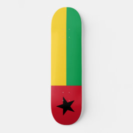 Flagge Guinea-Bissau Skateboard