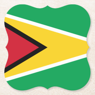 Flagge Guyanas (Guyana) Untersetzer
