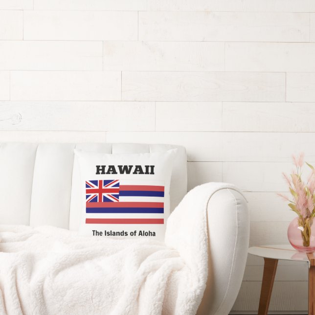 Flagge Hawaiis Kissen (Liege)