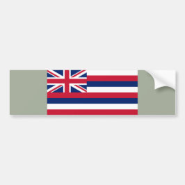 Flagge Hawaiis (US-Staat) Autoaufkleber