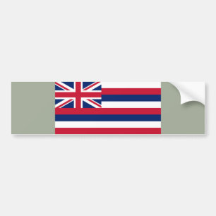Flagge Hawaiis (US-Staat) Autoaufkleber