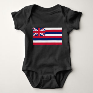 Flagge Hawaiis (US-Staat) Baby Strampler
