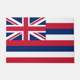 Flagge Hawaiis (US-Staat) Fußmatte
