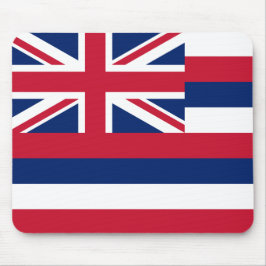 Flagge Hawaiis (US-Staat) Mousepad