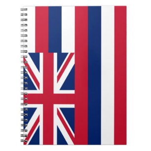 Flagge Hawaiis (US-Staat) Notizblock