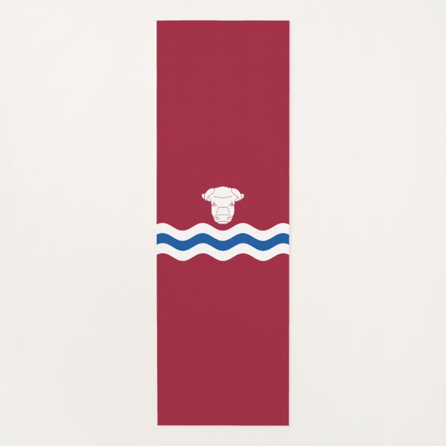 Flagge Herefordshire (englischer Landkreis) Yogamatte (Vorderseite)