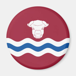 Flagge Herefordshire (Landkreis des Vereinigten Kö Magnet