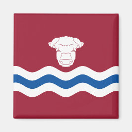Flagge Herefordshire (Landkreis des Vereinigten Kö Magnet
