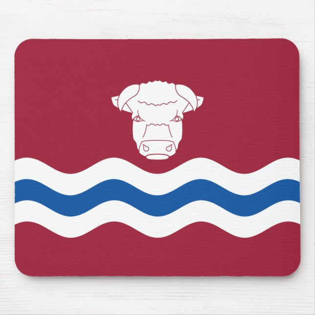 Flagge Herefordshire (Landkreis des Vereinigten Kö Mousepad (Vorne)