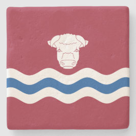 Flagge Herefordshire (Landkreis des Vereinigten Kö Steinuntersetzer