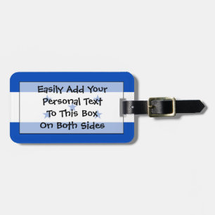 Flagge Honduras einfacher Identifikation Gepäckanhänger