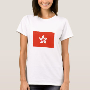 Flagge Hongkong T-Shirt