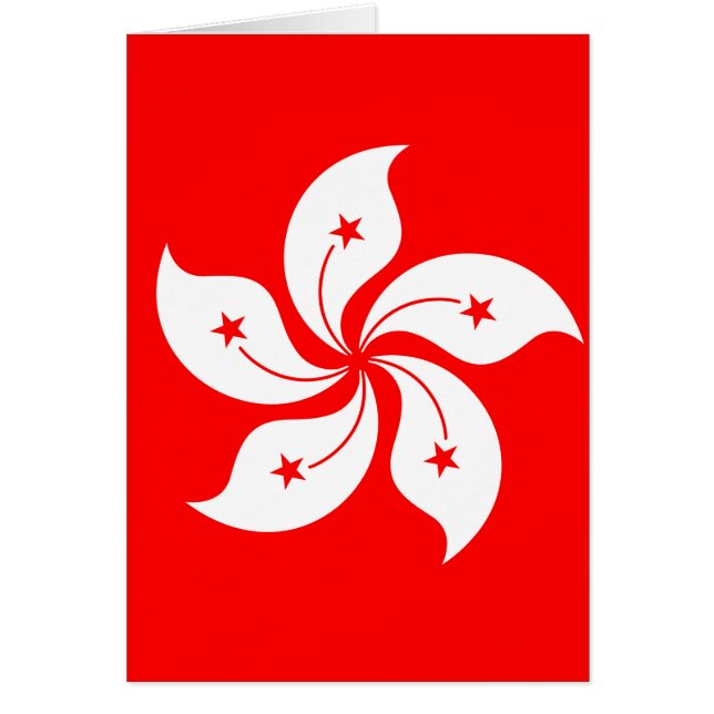 Flagge Hongkongs (Vorne)