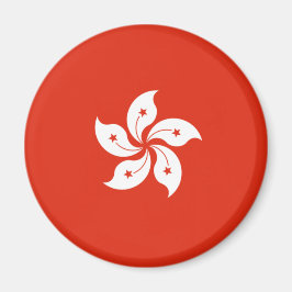 Flagge Hongkongs Magnet