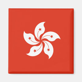 Flagge Hongkongs Magnet