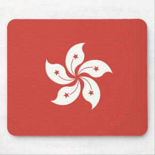 Flagge Hongkongs Mousepad