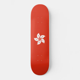 Flagge Hongkongs Skateboard
