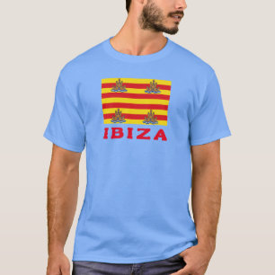 Flagge Ibiza, SPANIEN T-Shirt
