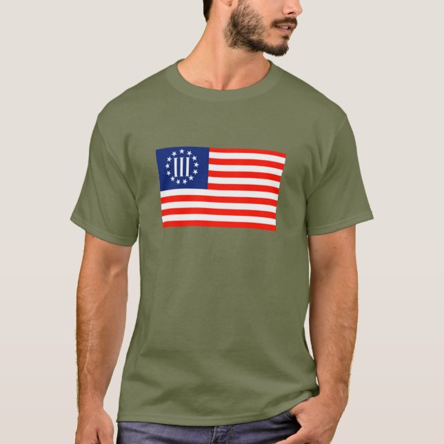 Flagge III T-Shirt (Vorderseite)