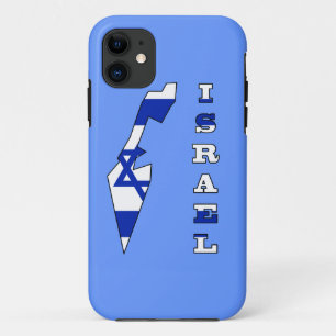 Flagge in der Karte von Israel Case-Mate iPhone Hülle