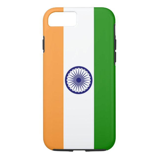 Flagge Indiens Case-Mate iPhone Hülle (Rückseite)