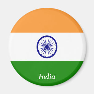 Flagge Indiens Magnet