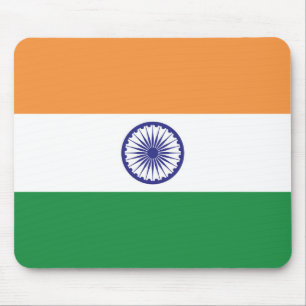 Flagge Indiens Mousepad