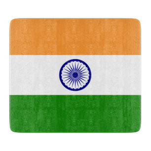 Flagge Indiens Schneidebrett