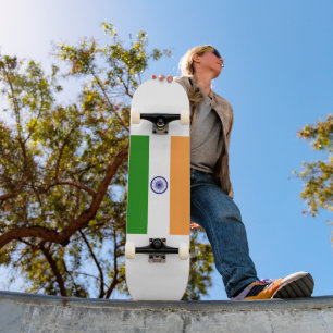 Flagge Indiens Skateboard