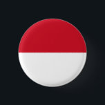 Flagge Indonesiens Button<br><div class="desc">Flagge Indonesiens</div>