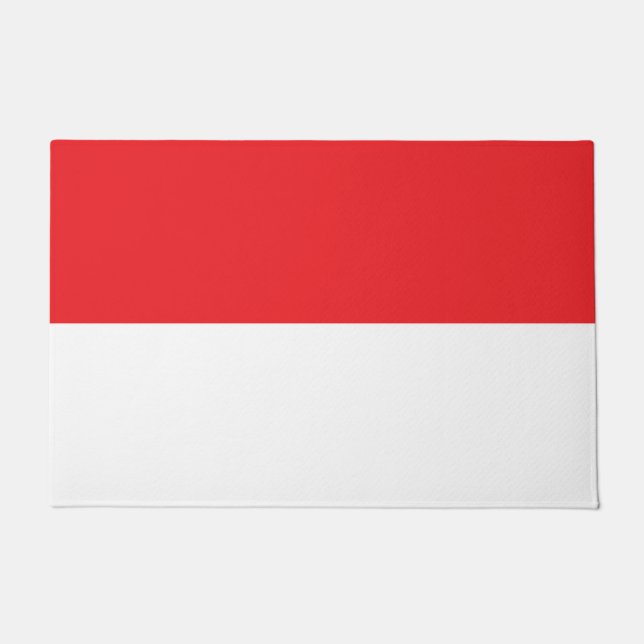 Flagge Indonesiens Fußmatte (Vorderseite)