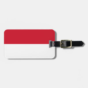 Flagge Indonesiens Gepäckanhänger