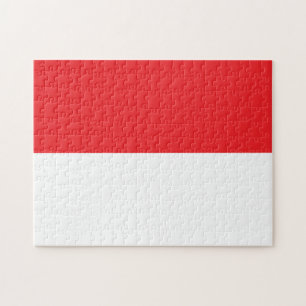 Flagge Indonesiens Puzzle