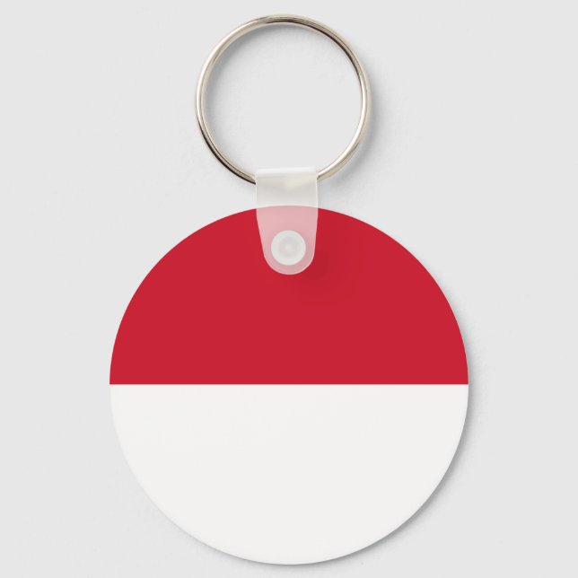 Flagge Indonesiens Schlüsselanhänger (Vorderseite)