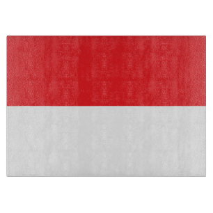 Flagge Indonesiens Schneidebrett