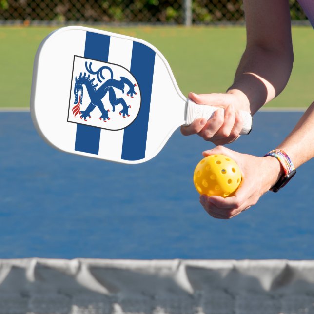 Flagge Ingolstadt, Bayern - DEUTSCHLAND Pickleball Schläger (InSitu)