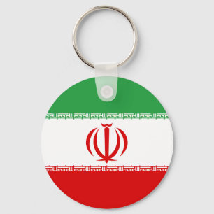 Flagge Irans Schlüsselanhänger