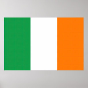 Flagge Irland Poster