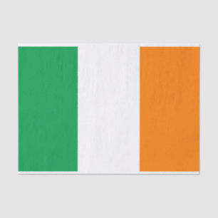 Flagge Irlands 10" x 15" Gewebepapier Seidenpapier