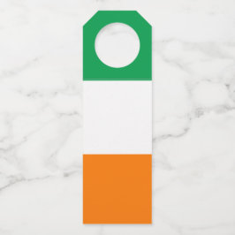 Flagge Irlands Flaschenanhänger