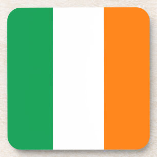 Flagge Irlands Getränkeuntersetzer