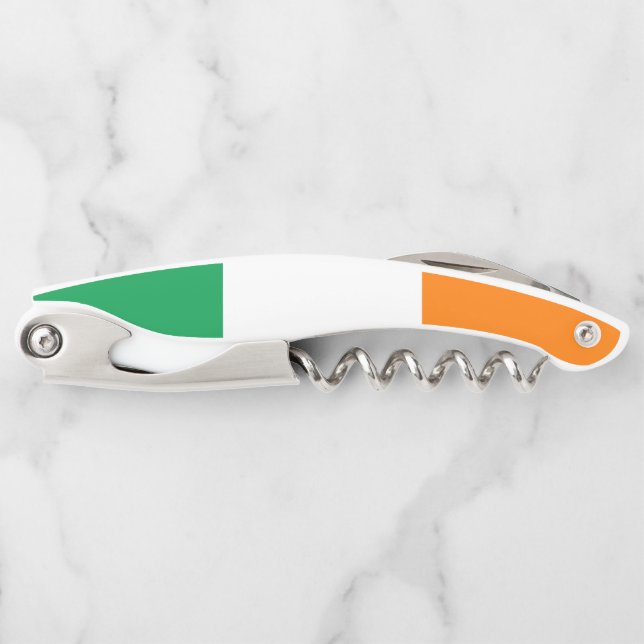 Flagge Irlands Kellnermesser (Vorderseite)